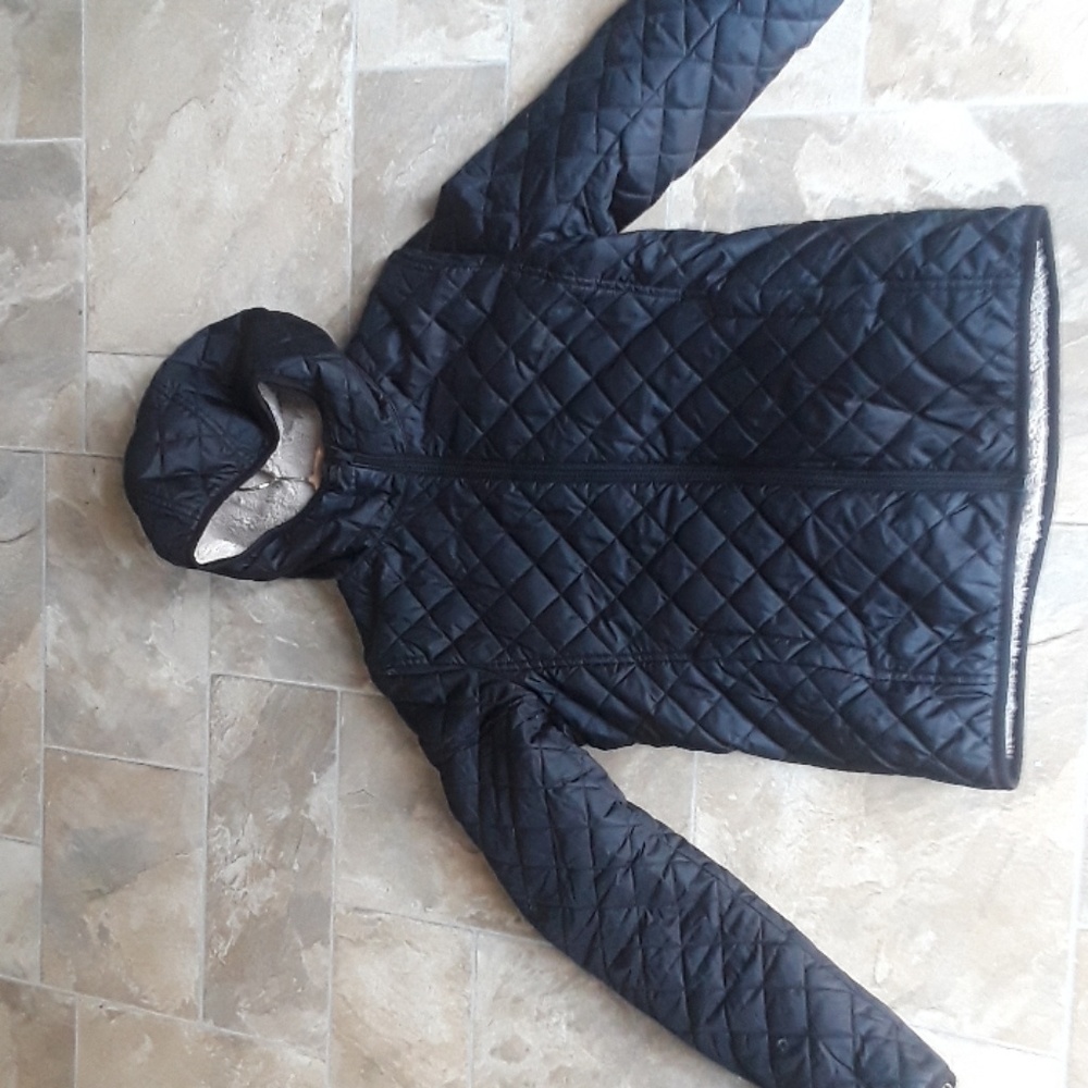 UNIQLO a shearling waterproof winter jacket